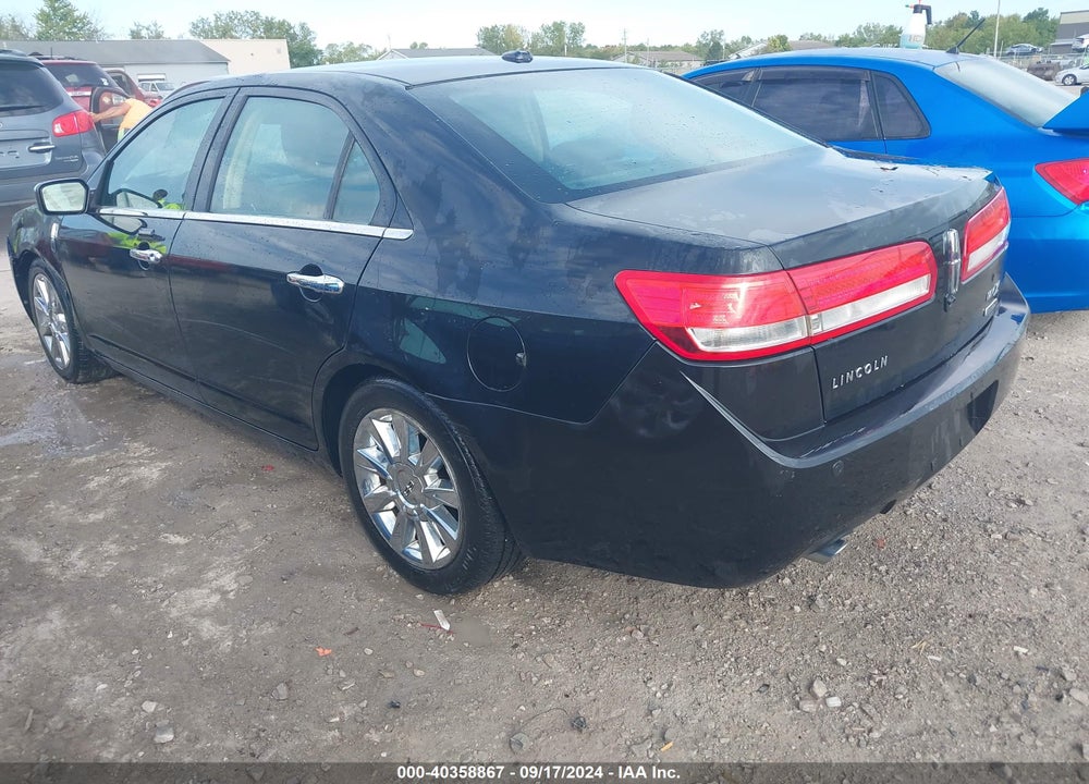 2011 LINCOLN MKZ HYBRID VIN: 3LNDL2L32BR774663