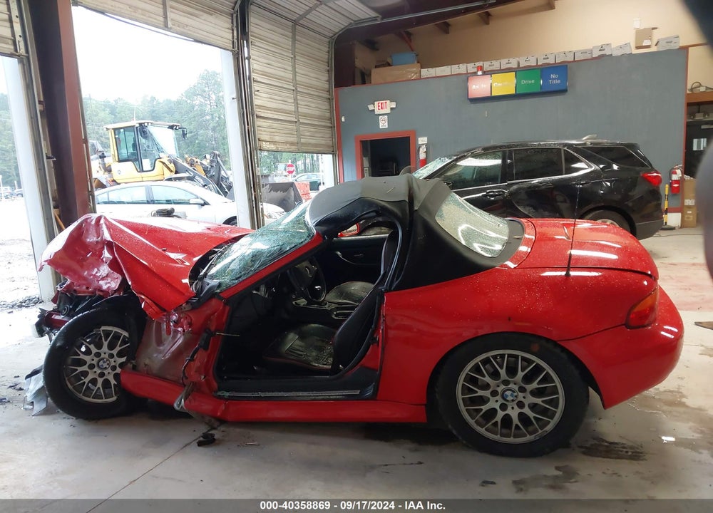 1998 BMW Z3 2.8 VIN: 4USCJ3326WLC12026