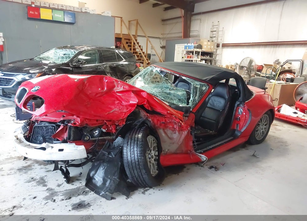 1998 BMW Z3 2.8 VIN: 4USCJ3326WLC12026