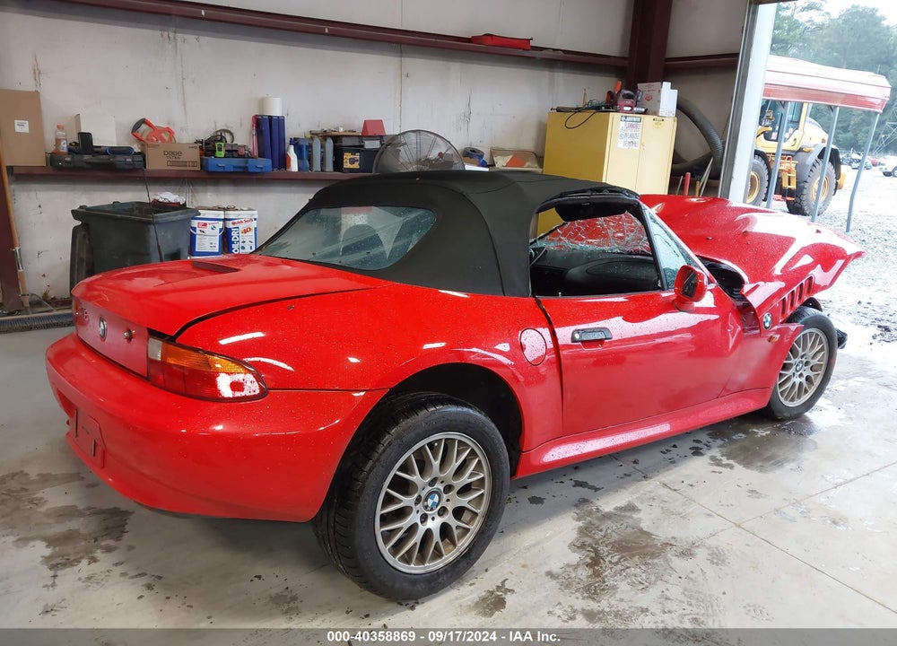 1998 BMW Z3 2.8 VIN: 4USCJ3326WLC12026