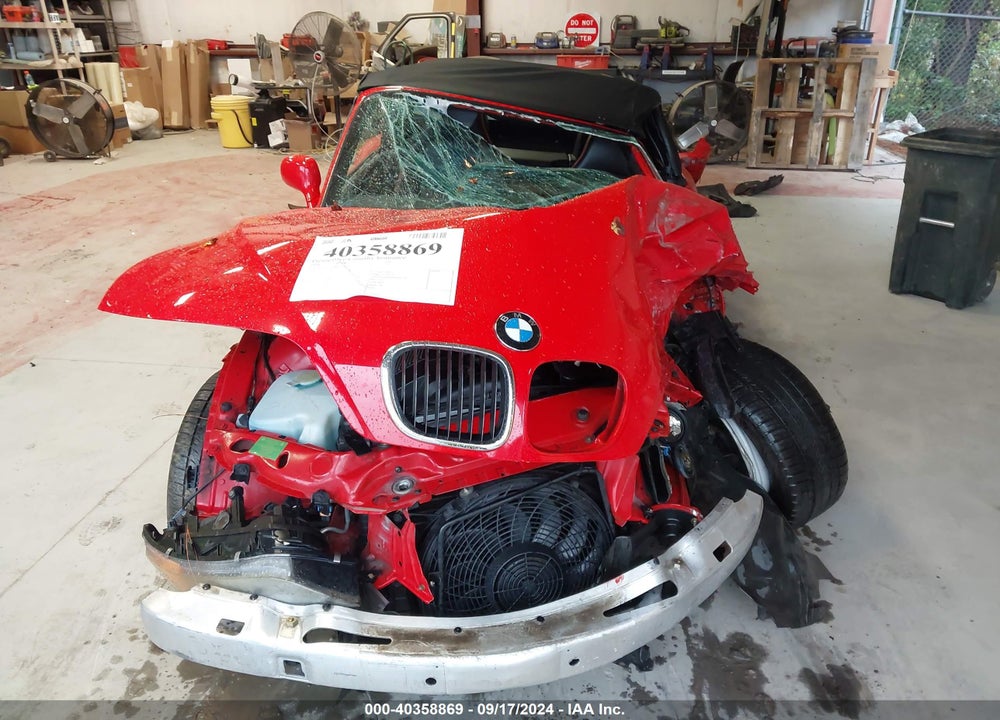 1998 BMW Z3 2.8 VIN: 4USCJ3326WLC12026