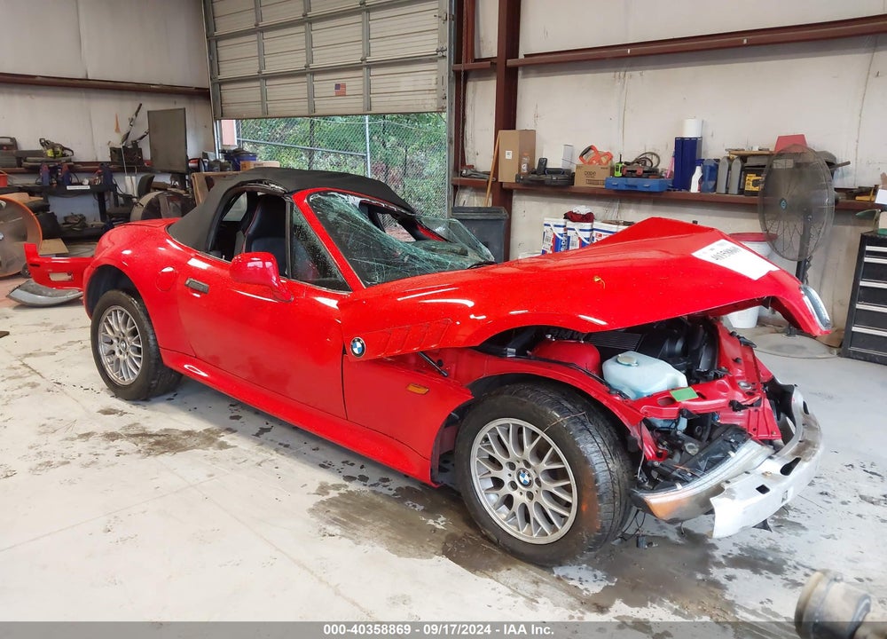 1998 BMW Z3 2.8 VIN: 4USCJ3326WLC12026