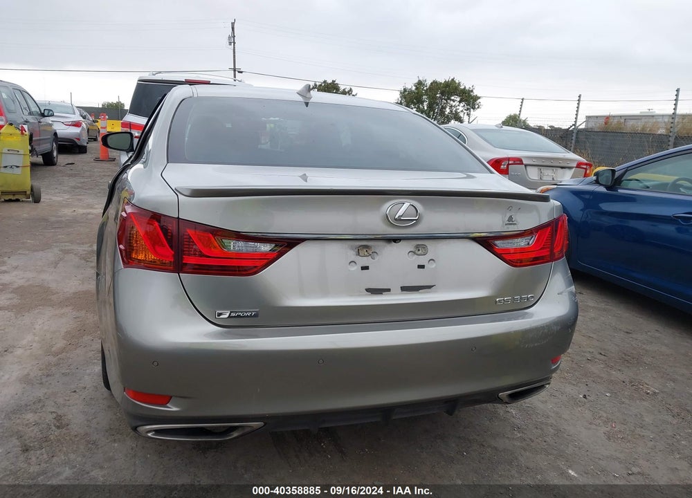 2015 LEXUS GS 350 VIN: JTHBE1BL4FA012712