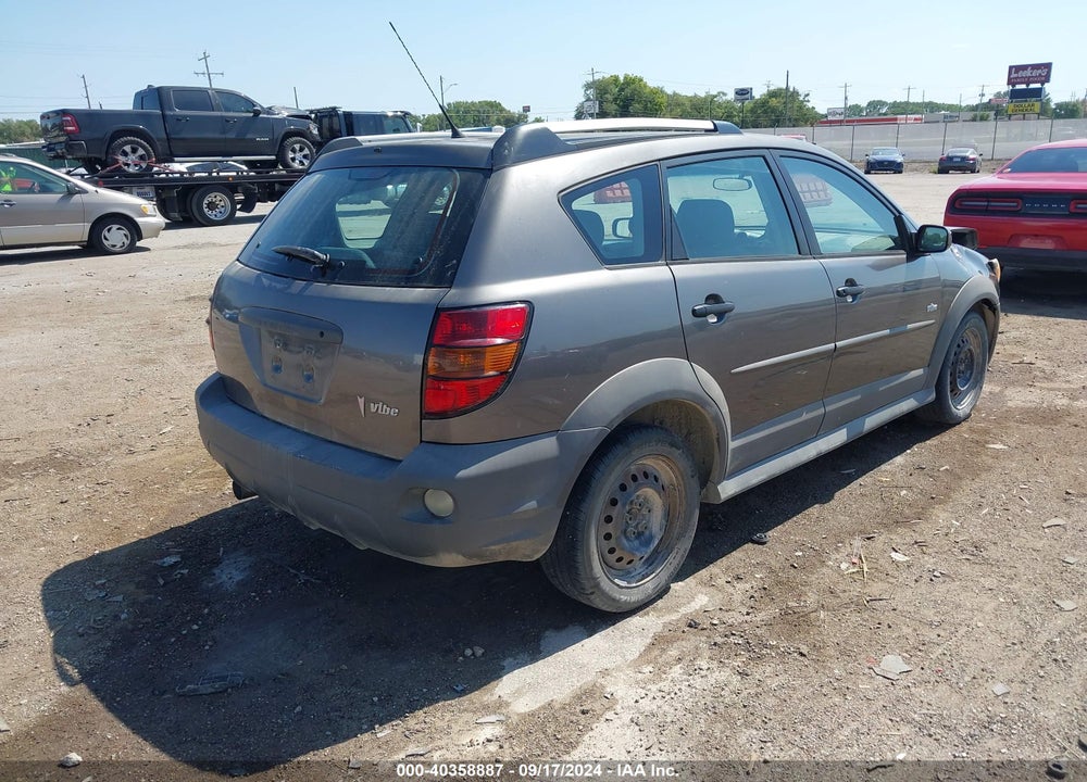 2008 PONTIAC VIBE VIN: 5Y2SL65828Z418066