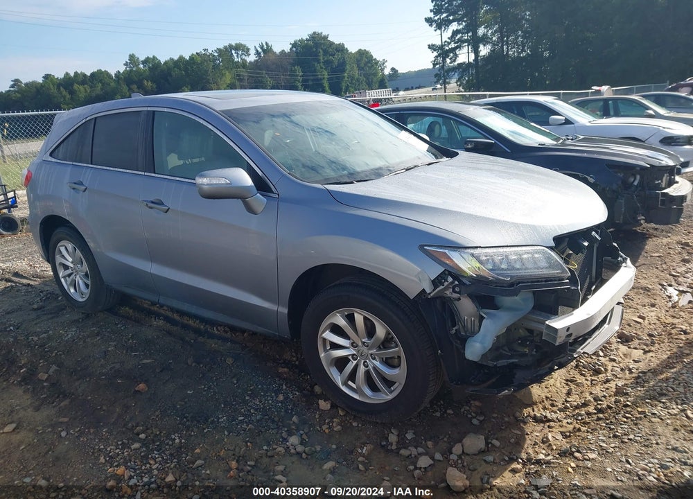 2016 ACURA RDX WATCH PLUS PKG VIN: 5J8TB3H34GL006417