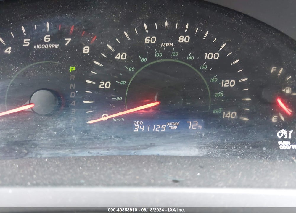 2008 TOYOTA CAMRY LE VIN: 4T1BE46K08U245875