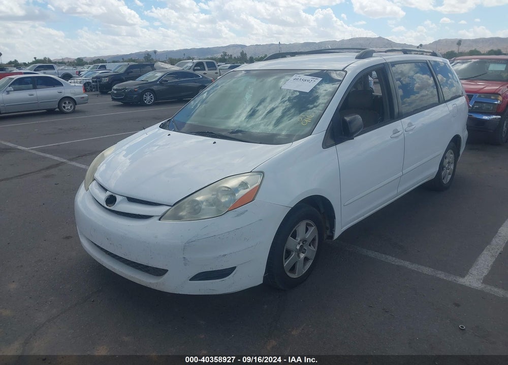 2007 TOYOTA SIENNA LE VIN: 5TDZK23C47S022285