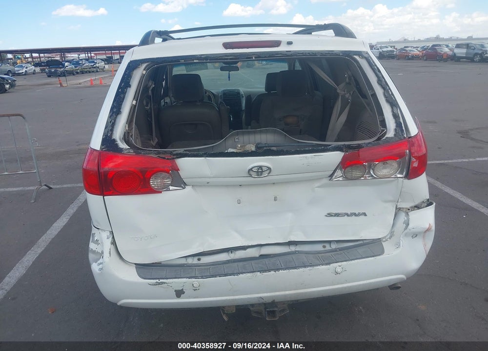 2007 TOYOTA SIENNA LE VIN: 5TDZK23C47S022285