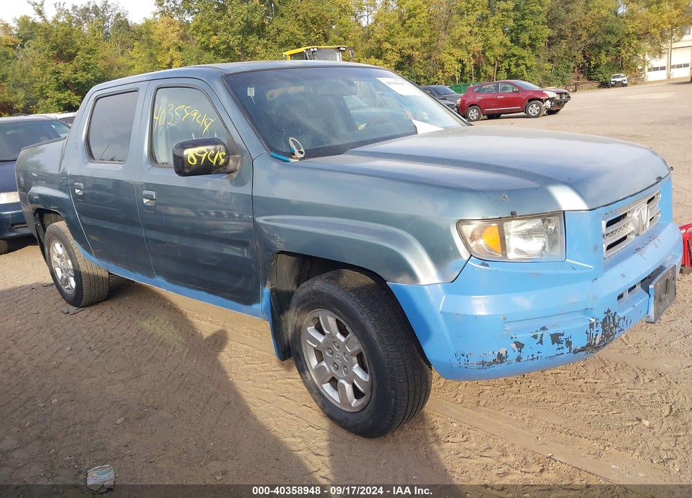 2006 HONDA RIDGELINE RTL VIN: 2HJYK16536H522062
