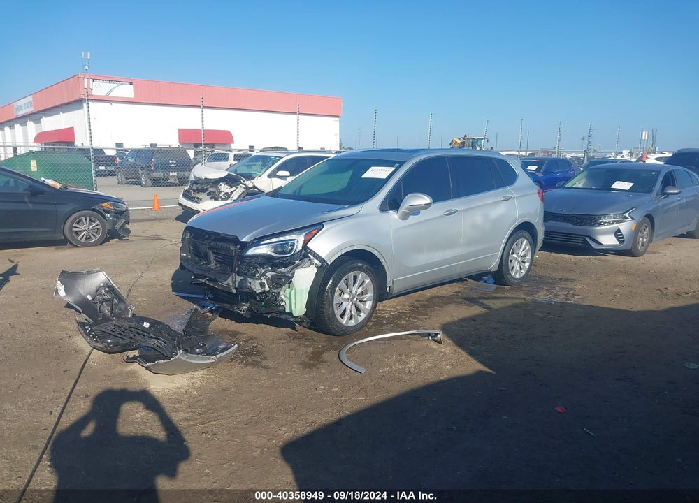 2017 BUICK ENVISION ESSENCE VIN: LRBFXBSA1HD052988