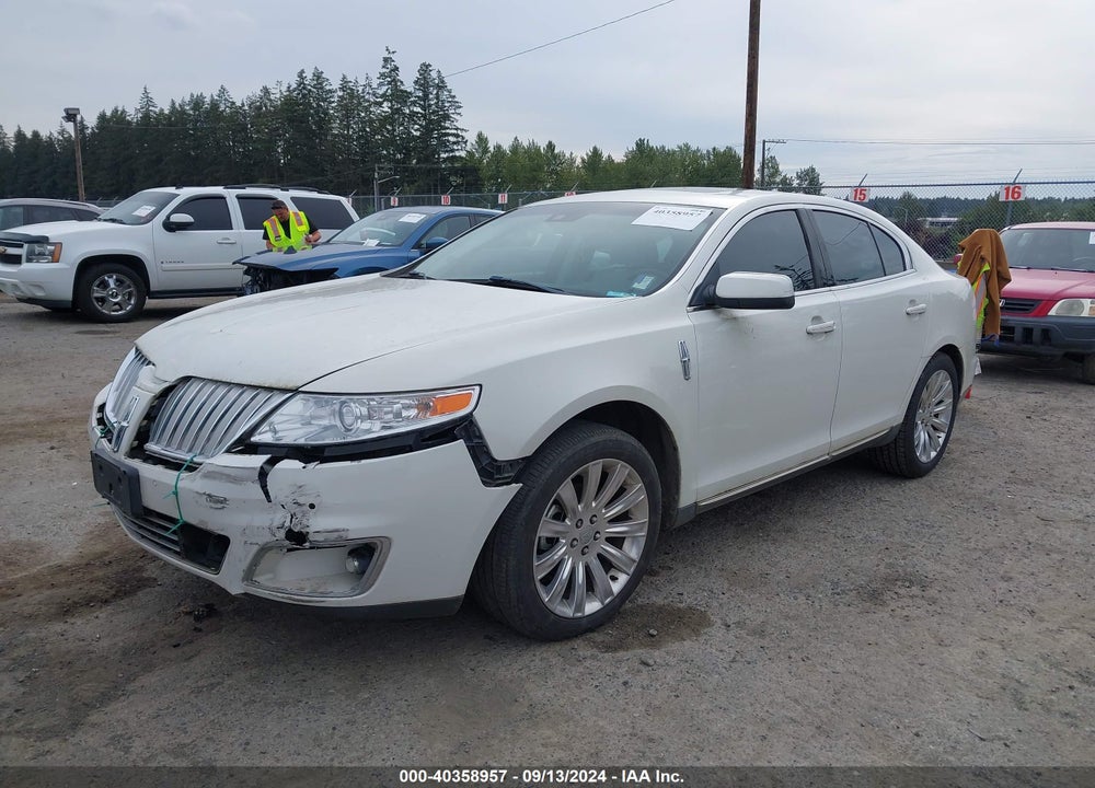 2009 LINCOLN MKS VIN: 1LNHM93R69G615335