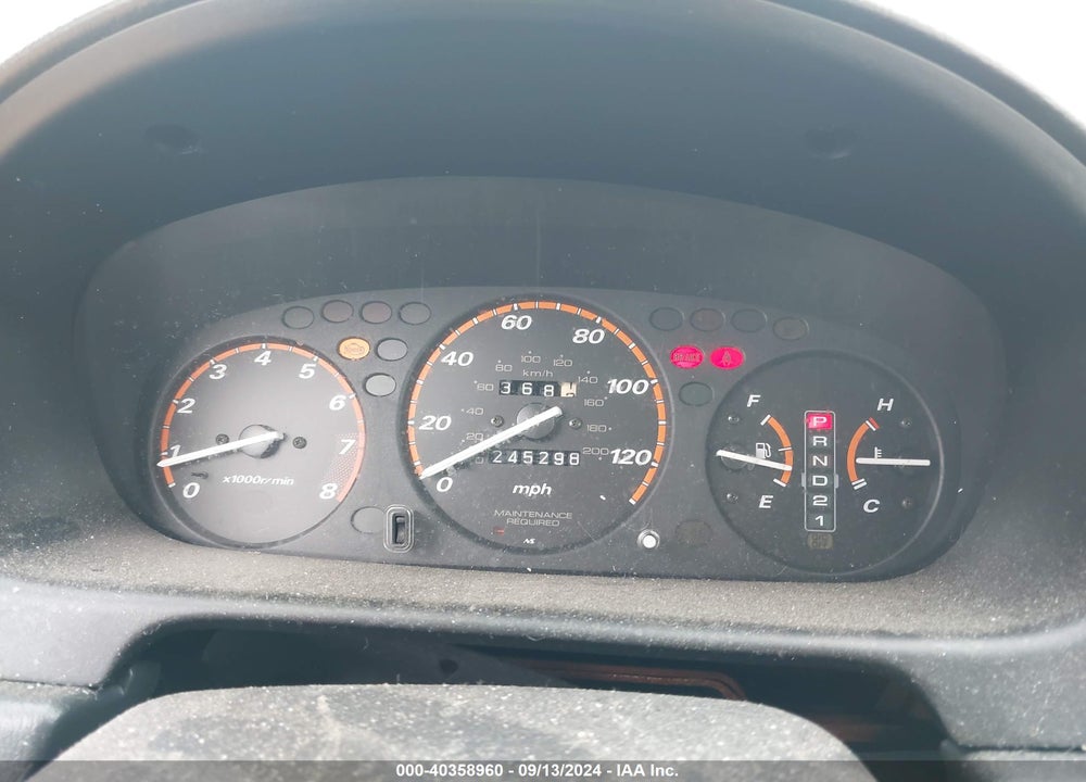 1999 HONDA CR-V EX VIN: JHLRD1860XC073729
