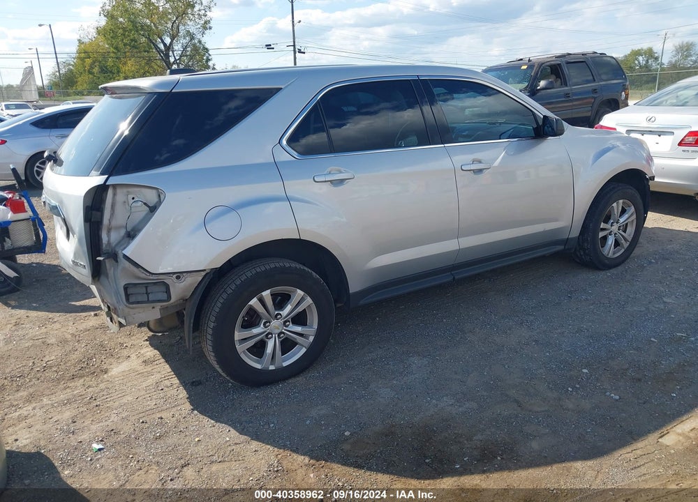 2015 CHEVROLET EQUINOX LS VIN: 2GNALAEK6F6245601