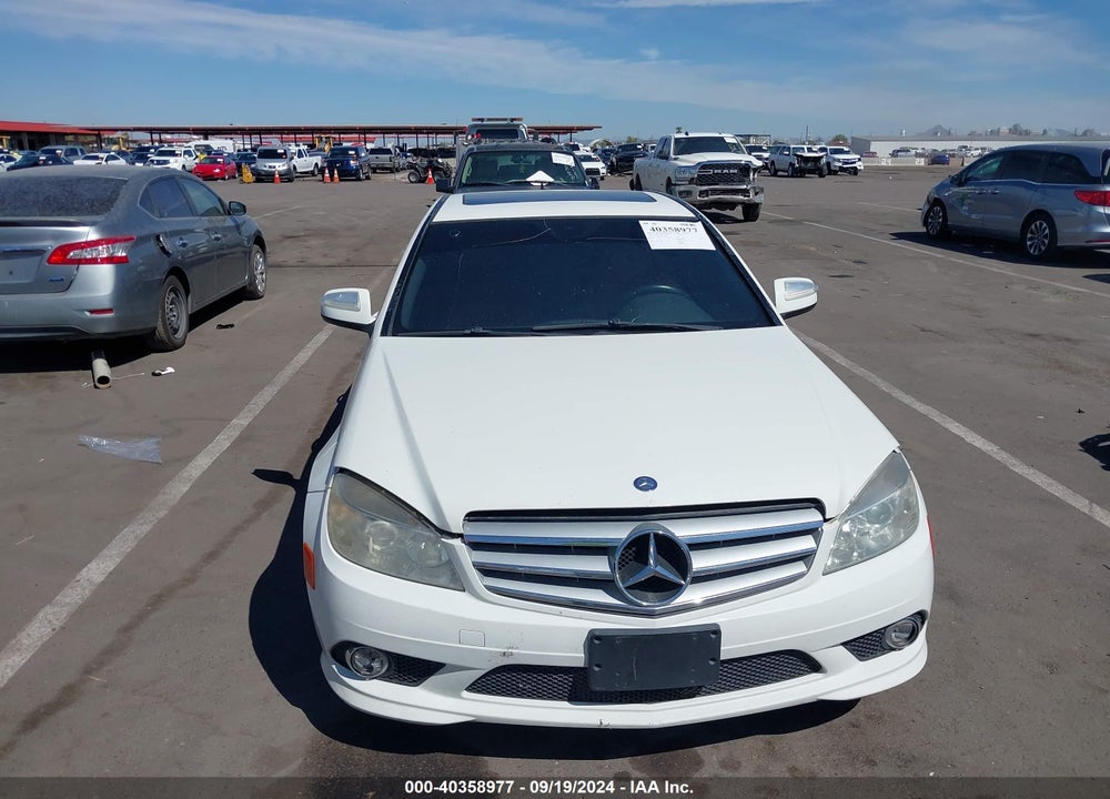 2008 MERCEDES-BENZ C 350 SPORT VIN: WDDGF56X18R035108