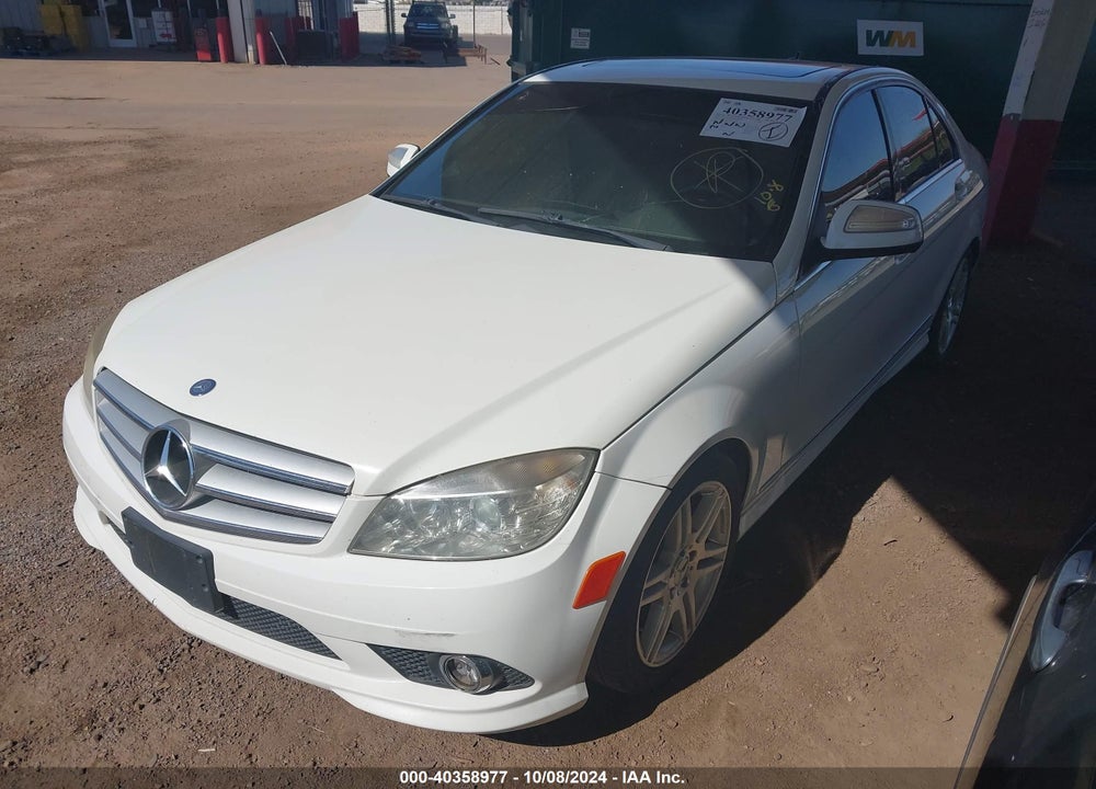 2008 MERCEDES-BENZ C 350 SPORT VIN: WDDGF56X18R035108