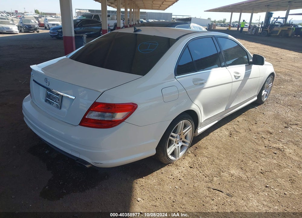 2008 MERCEDES-BENZ C 350 SPORT VIN: WDDGF56X18R035108