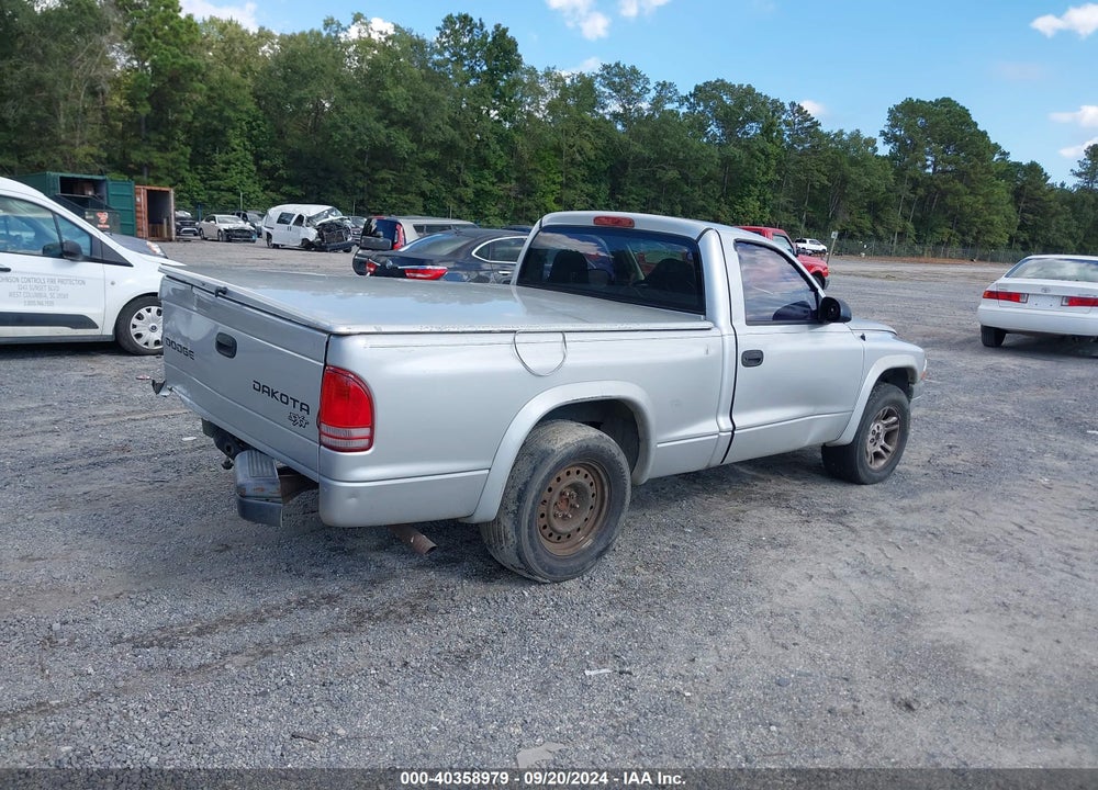 2003 DODGE DAKOTA VIN: 1D7FL16X83S246935