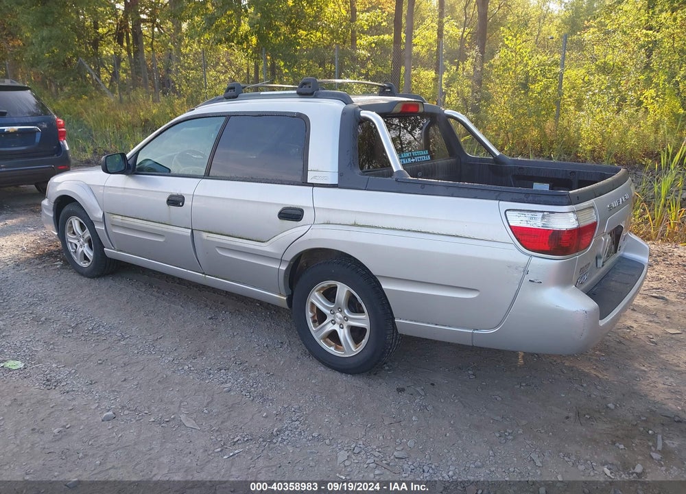 2003 SUBARU BAJA SPORT VIN: 4S4BT62C936115123