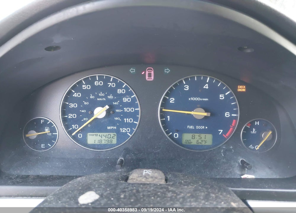 2003 SUBARU BAJA SPORT VIN: 4S4BT62C936115123