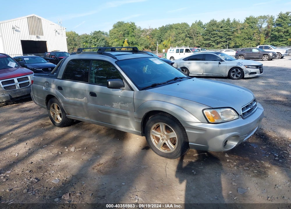 2003 SUBARU BAJA SPORT VIN: 4S4BT62C936115123