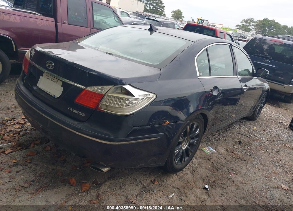 2010 HYUNDAI GENESIS 3.8 VIN: KMHGC4DE0AU080411