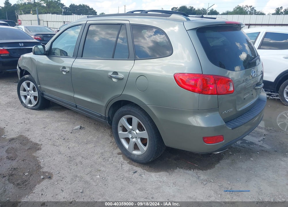 2009 HYUNDAI SANTA FE LIMITED VIN: 5NMSH13E19H328586