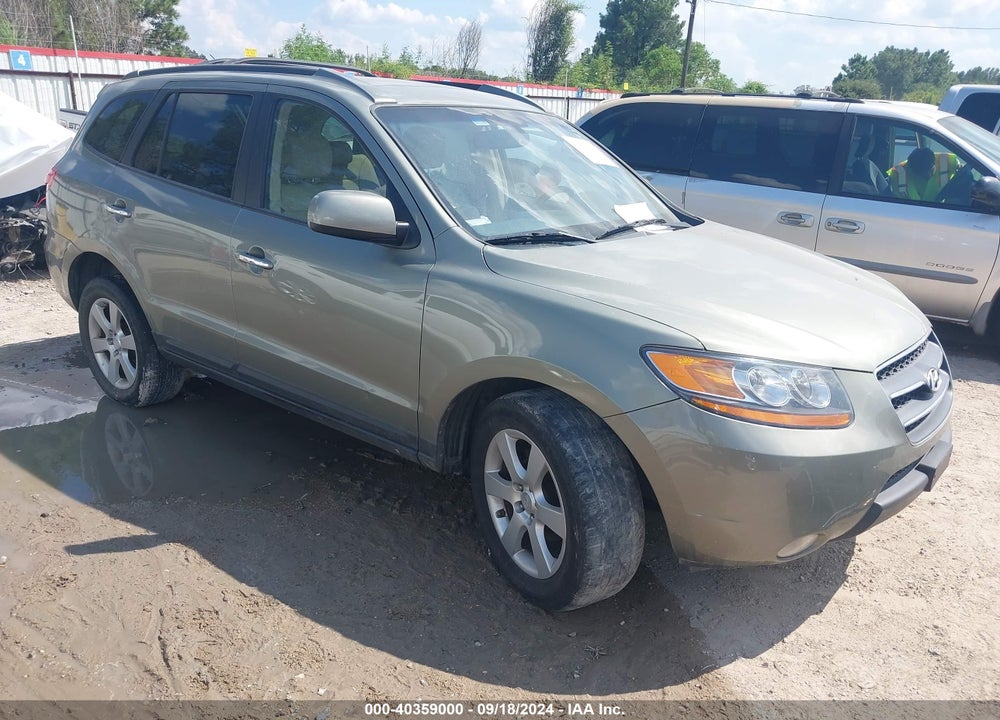 2009 HYUNDAI SANTA FE LIMITED VIN: 5NMSH13E19H328586