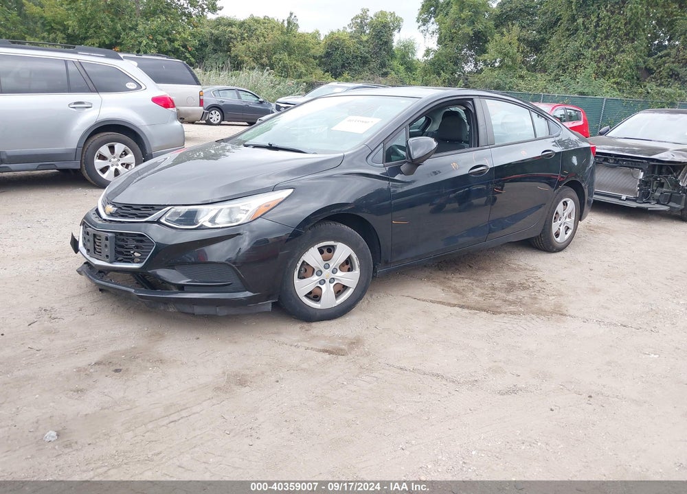 2018 CHEVROLET CRUZE LS AUTO VIN: 1G1BC5SMXJ7243474