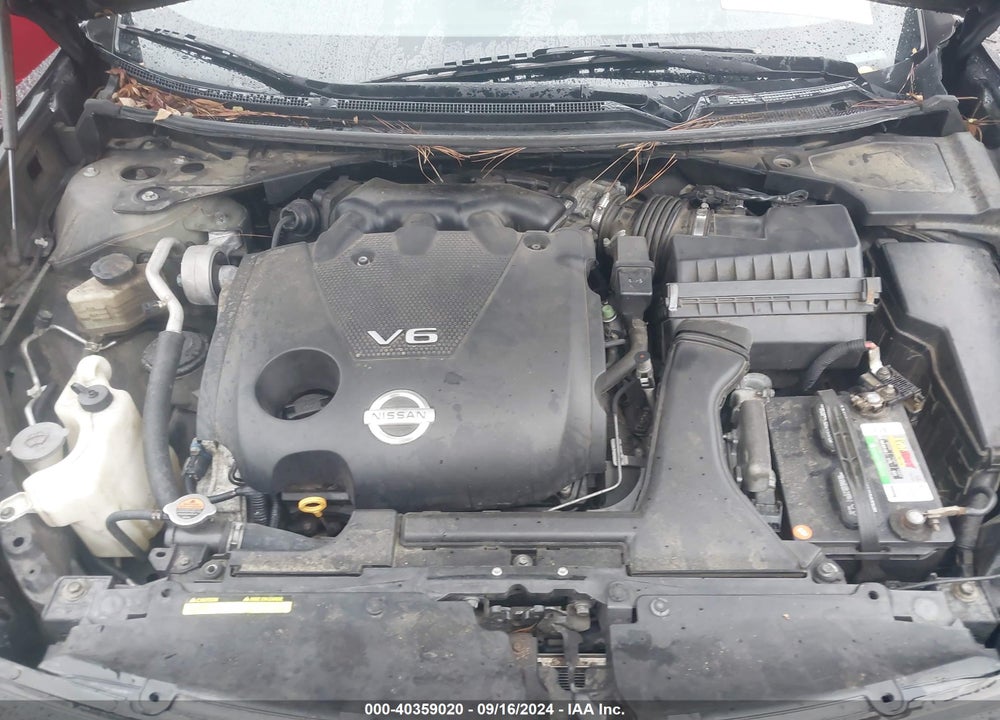 2009 NISSAN MAXIMA 3.5 SV VIN: 1N4AA51E59C852743