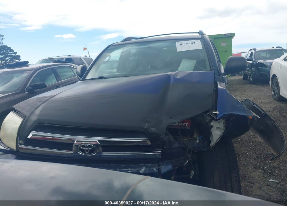 2005 TOYOTA 4RUNNER SR5 V6 VIN: JTEZU14R158030204
