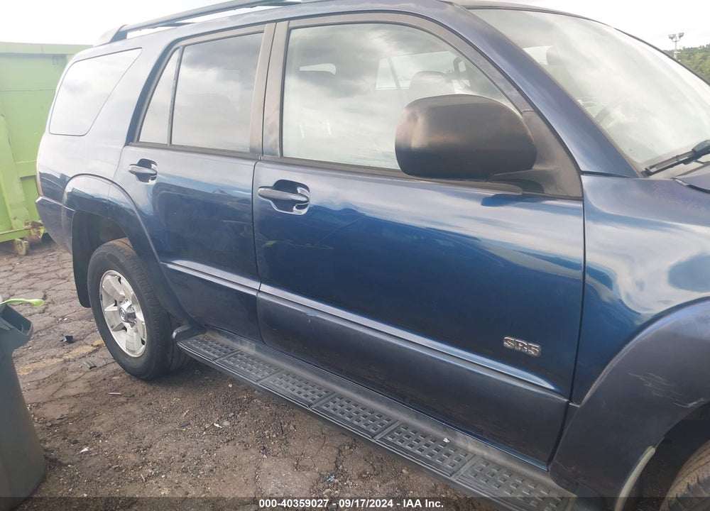 2005 TOYOTA 4RUNNER SR5 V6 VIN: JTEZU14R158030204