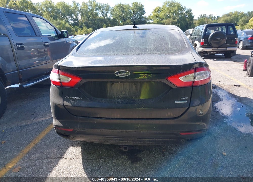 2015 FORD FUSION SE VIN: 3FA6P0H92FR136850