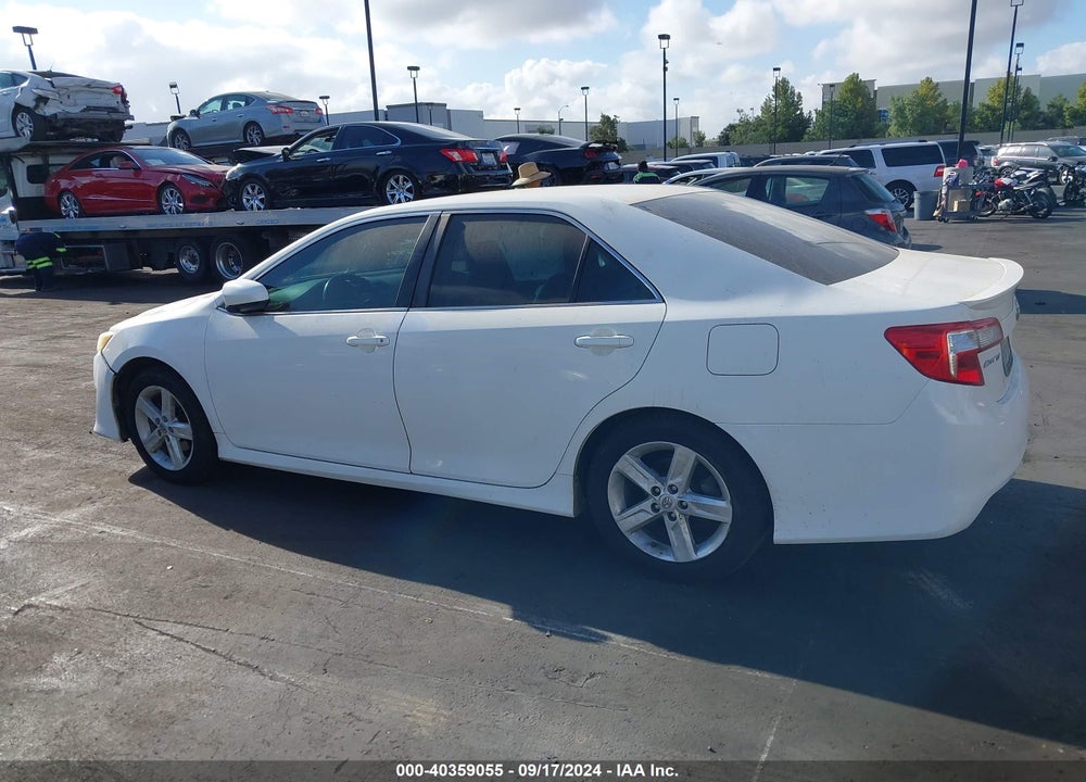 2014 TOYOTA CAMRY SE VIN: 4T1BF1FKXEU809362