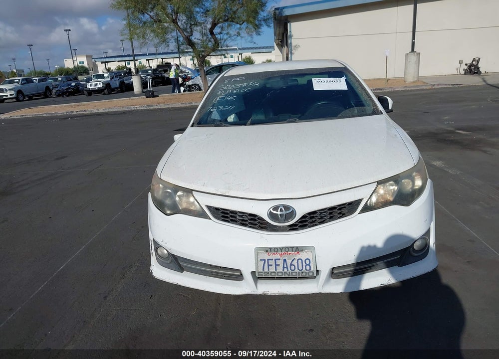 2014 TOYOTA CAMRY SE VIN: 4T1BF1FKXEU809362