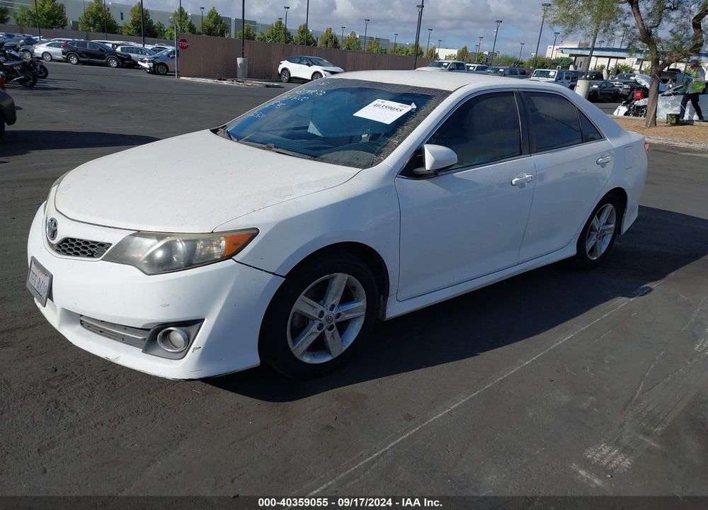 2014 TOYOTA CAMRY SE VIN: 4T1BF1FKXEU809362