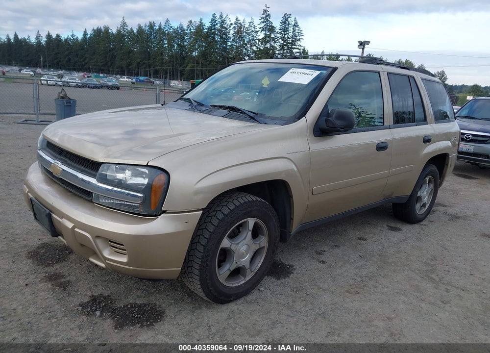 2006 CHEVROLET TRAILBLAZER LS VIN: 1GNDT13S162345859