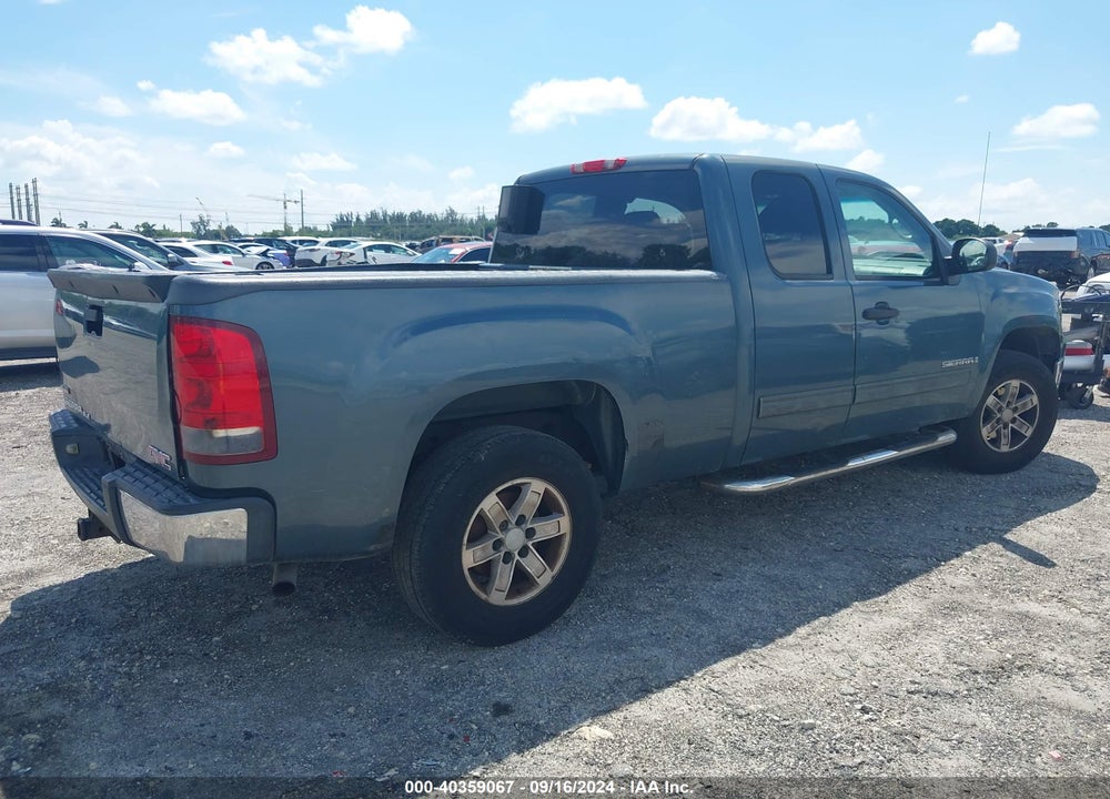 2009 GMC SIERRA 1500 SLE VIN: 1GTEC29009Z105366