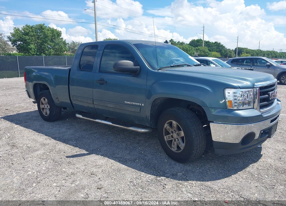 2009 GMC SIERRA 1500 SLE VIN: 1GTEC29009Z105366