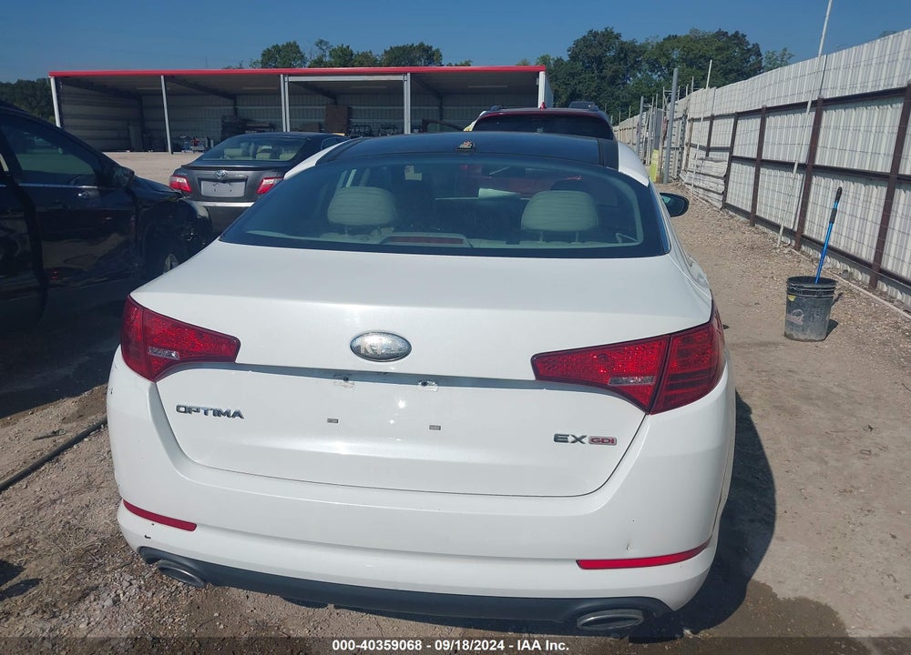 2013 KIA OPTIMA EX VIN: 5XXGN4A73DG249092