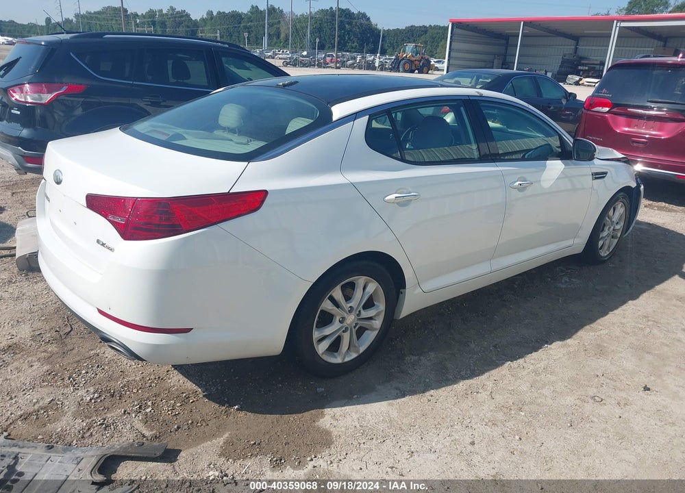 2013 KIA OPTIMA EX VIN: 5XXGN4A73DG249092
