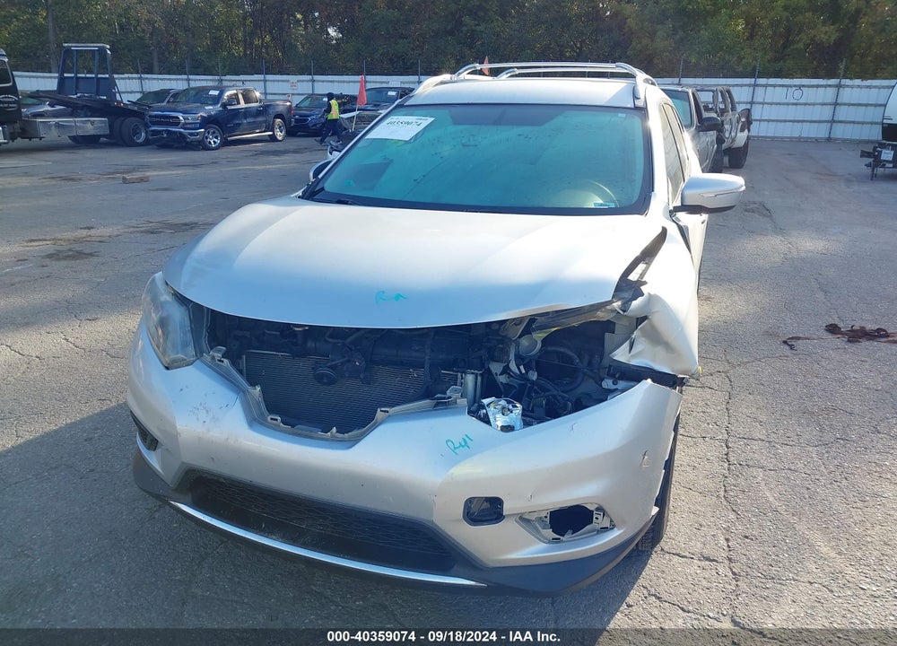 2014 NISSAN ROGUE SV VIN: 5N1AT2MVXEC858686