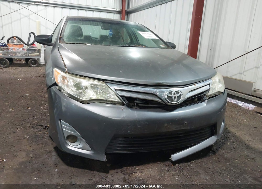 2012 TOYOTA CAMRY VIN: 4T1BK1FK7CU509996