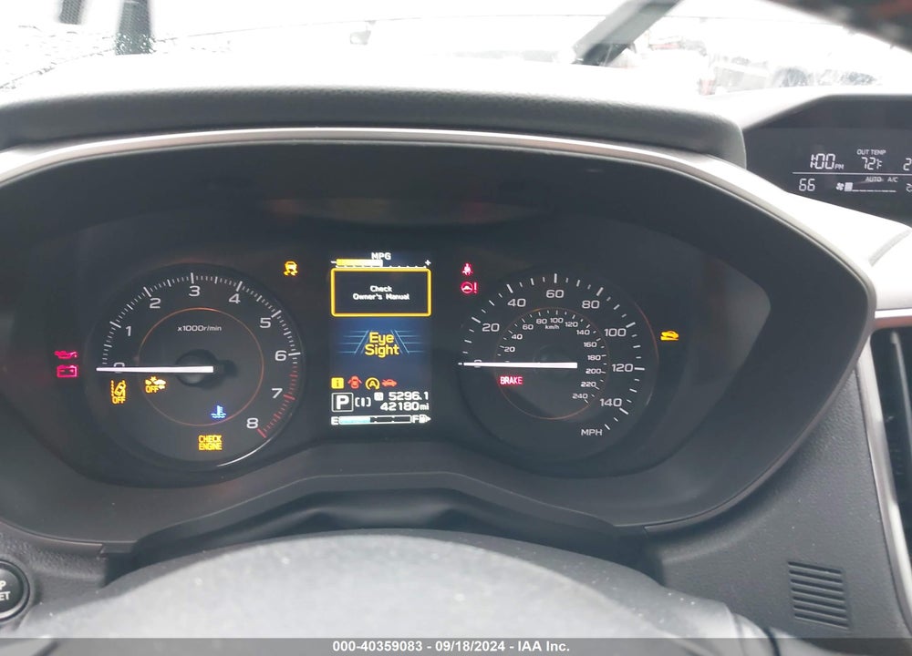 2020 SUBARU CROSSTREK PREMIUM VIN: JF2GTAPC5L8272353
