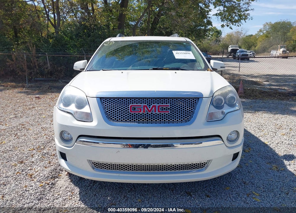 2012 GMC ACADIA DENALI VIN: 1GKKRTED4CJ300834