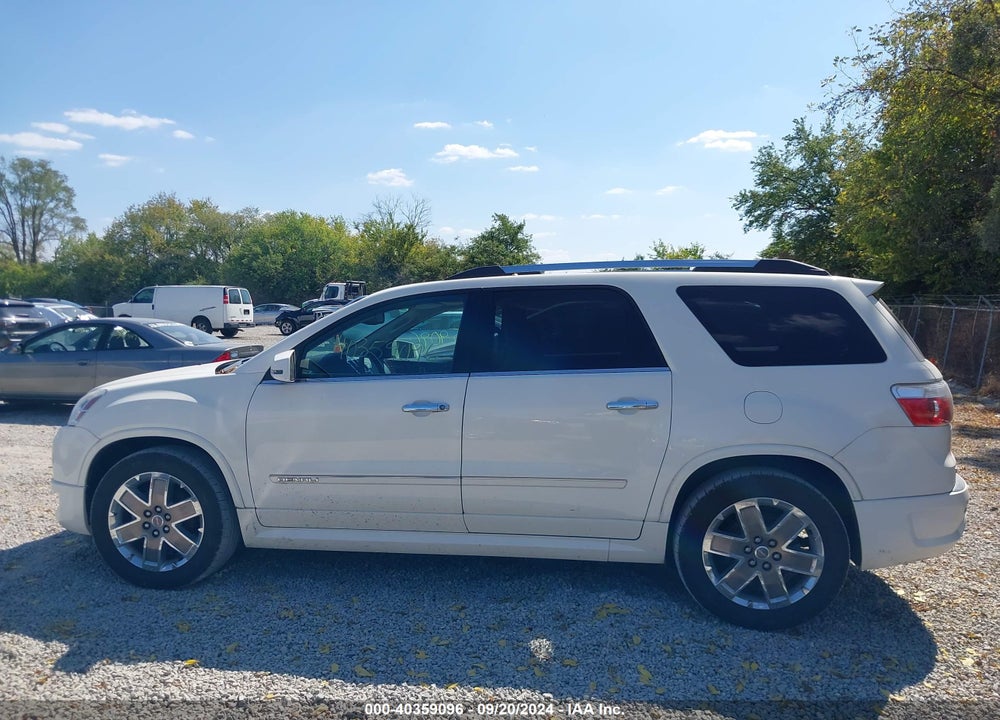 2012 GMC ACADIA DENALI VIN: 1GKKRTED4CJ300834