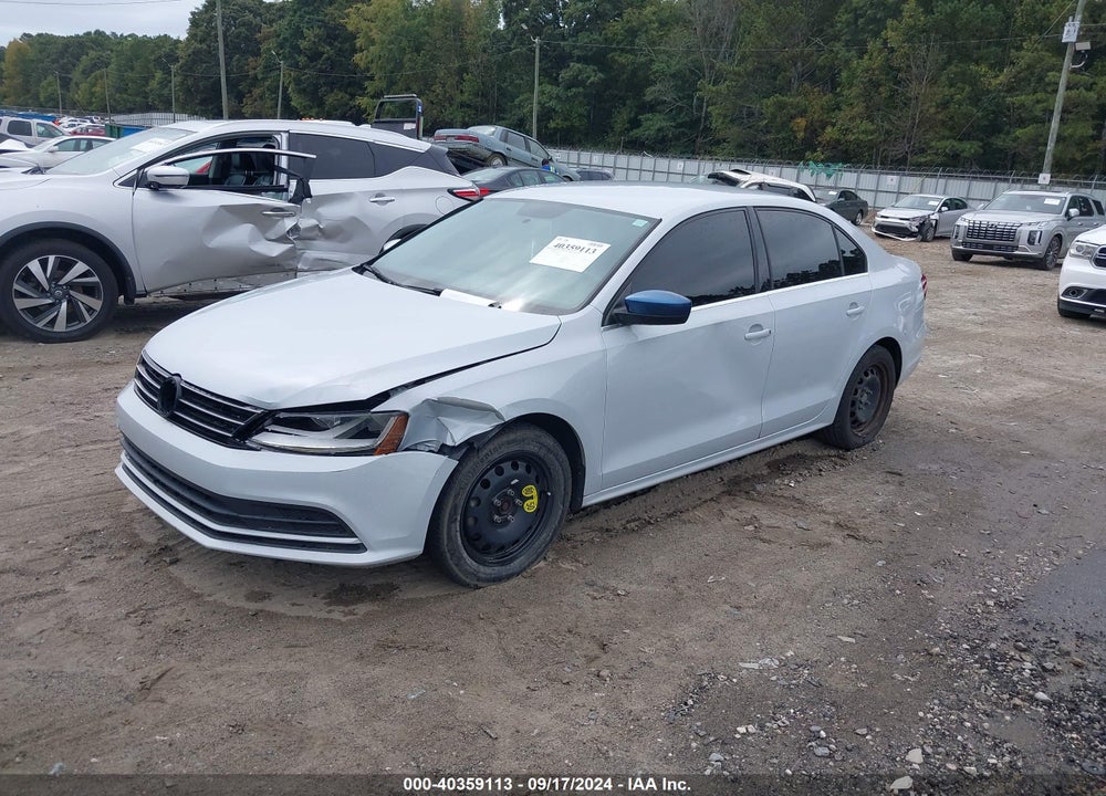2017 VOLKSWAGEN JETTA 1.4T S VIN: 3VW2B7AJXHM269308