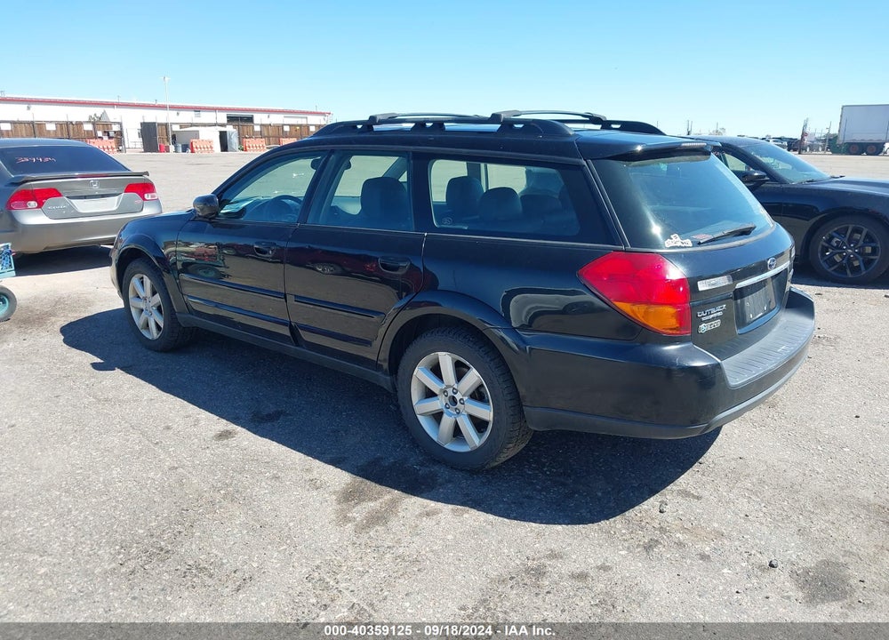 2006 SUBARU OUTBACK 2.5I LIMITED VIN: 4S4BP62C267305641