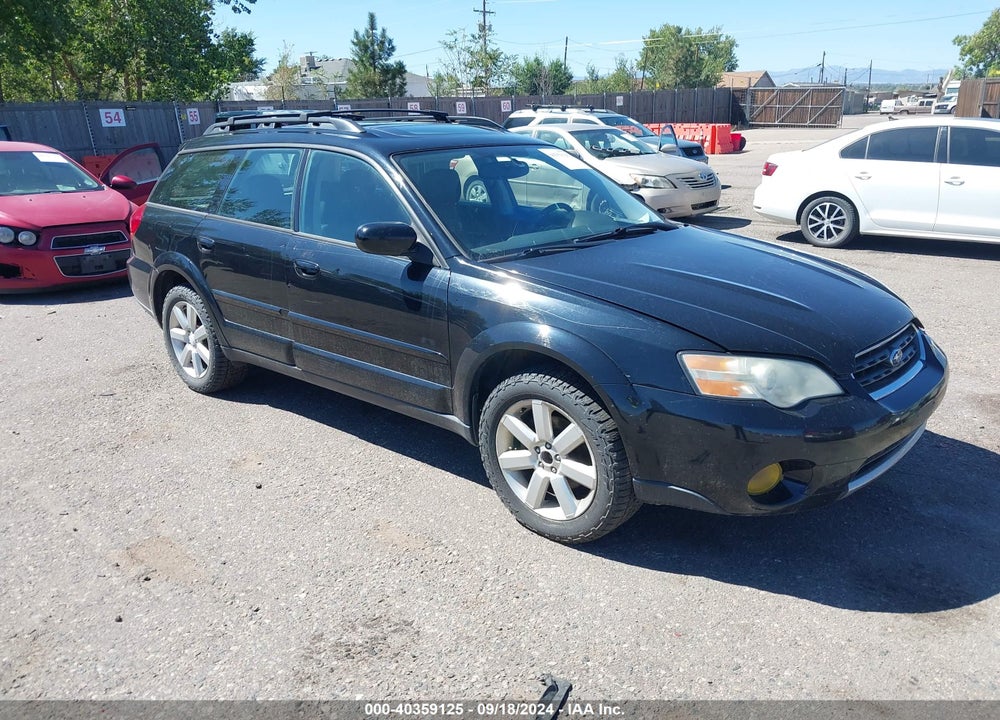 2006 SUBARU OUTBACK 2.5I LIMITED VIN: 4S4BP62C267305641