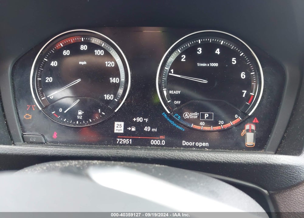 2019 BMW X1 SDRIVE28I VIN: WBXHU7C54K3H45459