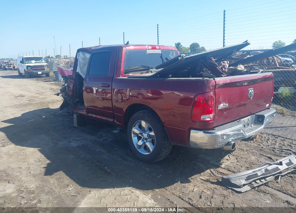 2019 RAM 1500 CLASSIC BIG HORN 4X2 5'7 BOX VIN: 1C6RR6LT0KS600795